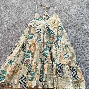 Urban Outfitters, tan patch dress, size small